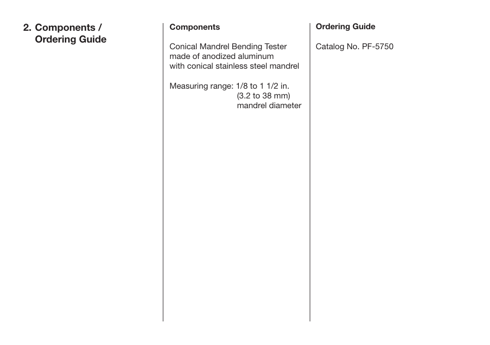 ALTANA Conical Mandrel Bending Tester User Manual | Page 15 / 30