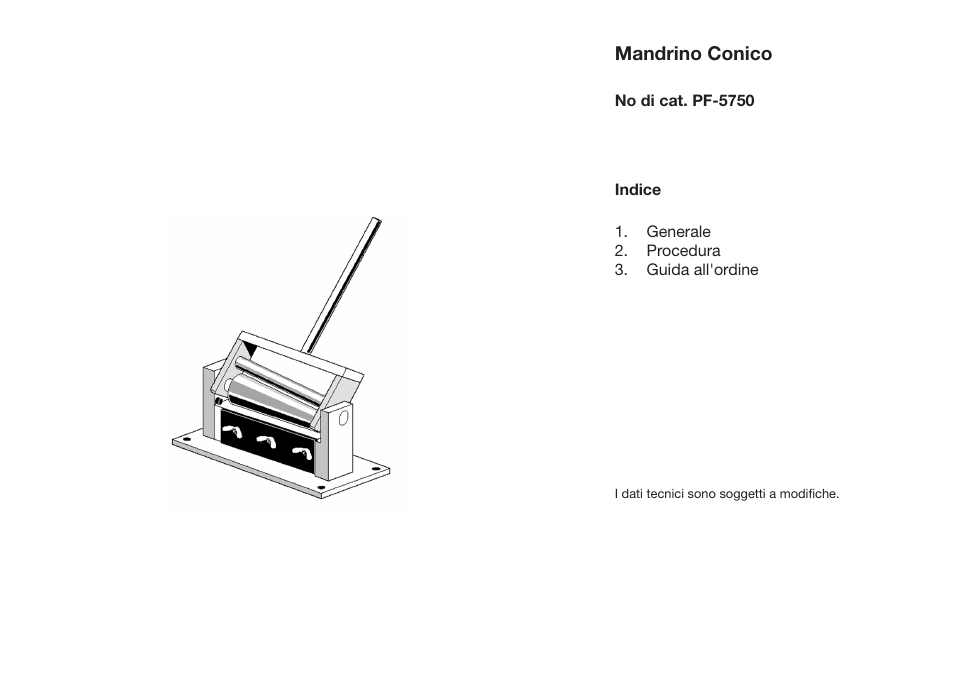 ALTANA Conical Mandrel Bending Tester User Manual | Page 22 / 30