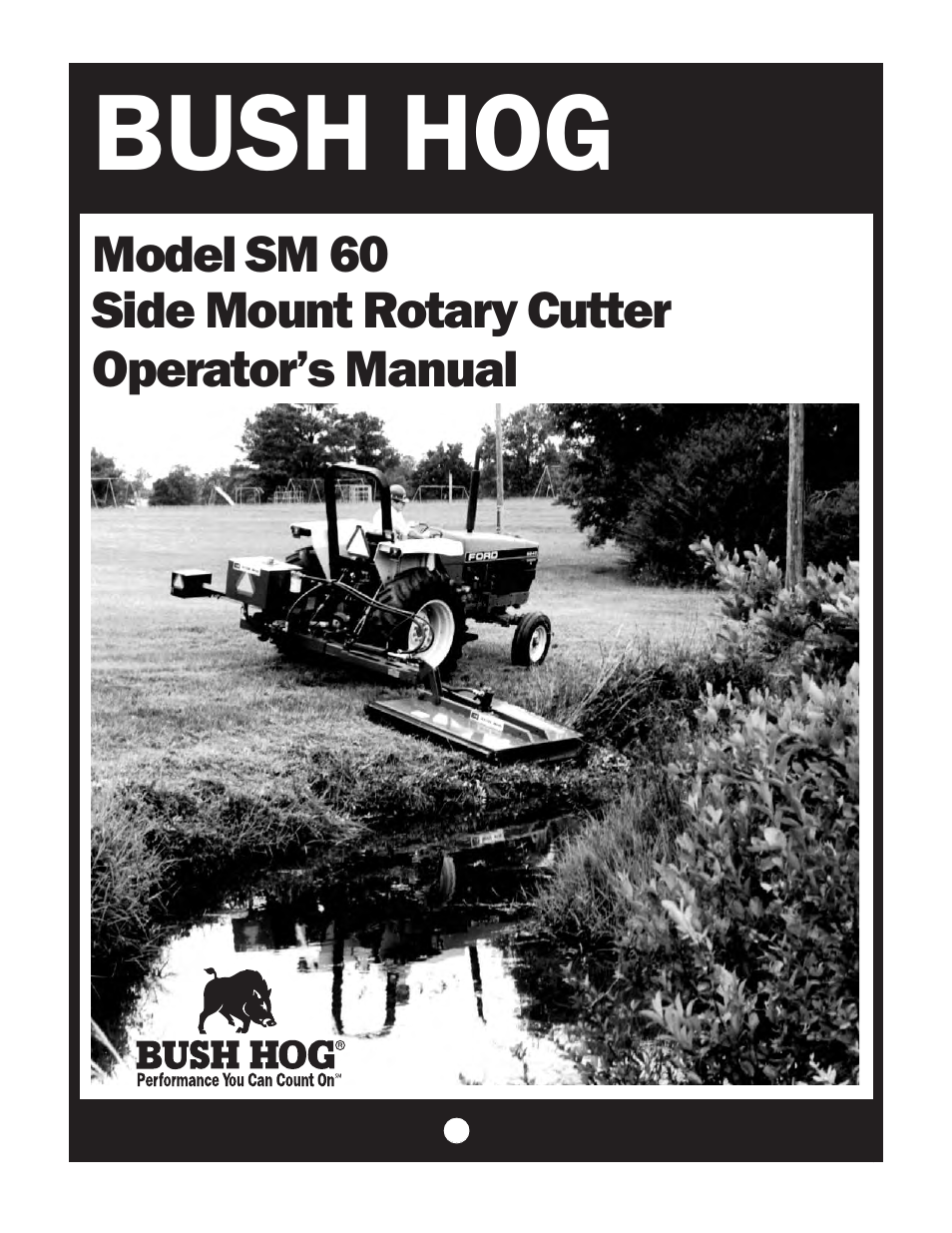 Bush Hog SM 60 User Manual | 26 pages