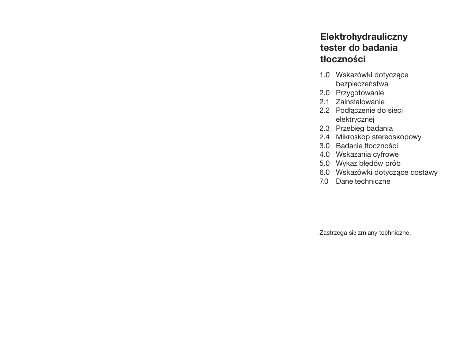 Elektrohydrauliczny tester do badania tłoczności | ALTANA Cupping Tester User Manual | Page 52 / 68