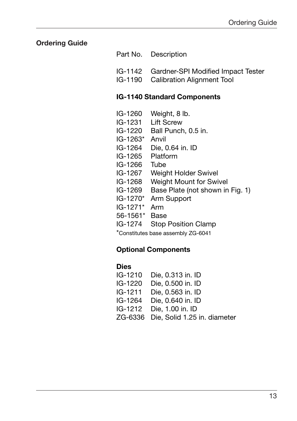 ALTANA SPI Modifi ed Impact Tester User Manual | Page 14 / 18