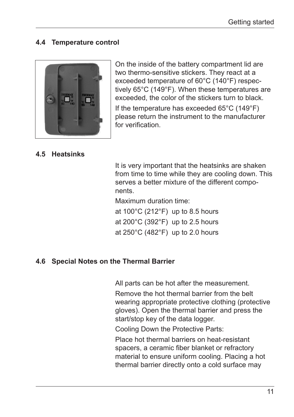 ALTANA Temp-Gard 12p Manual User Manual | Page 12 / 26