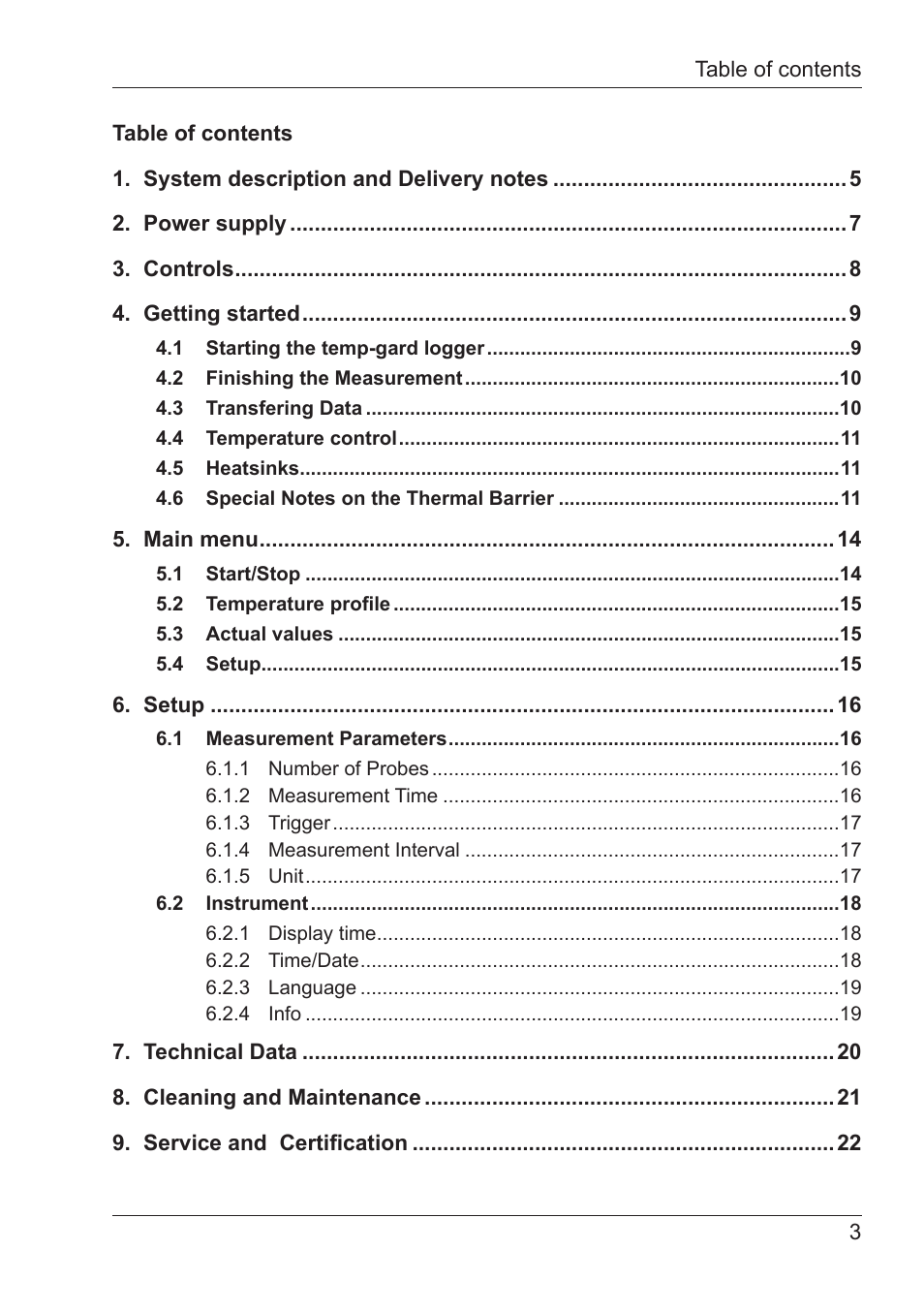 ALTANA Temp-Gard 12p Manual User Manual | Page 4 / 26