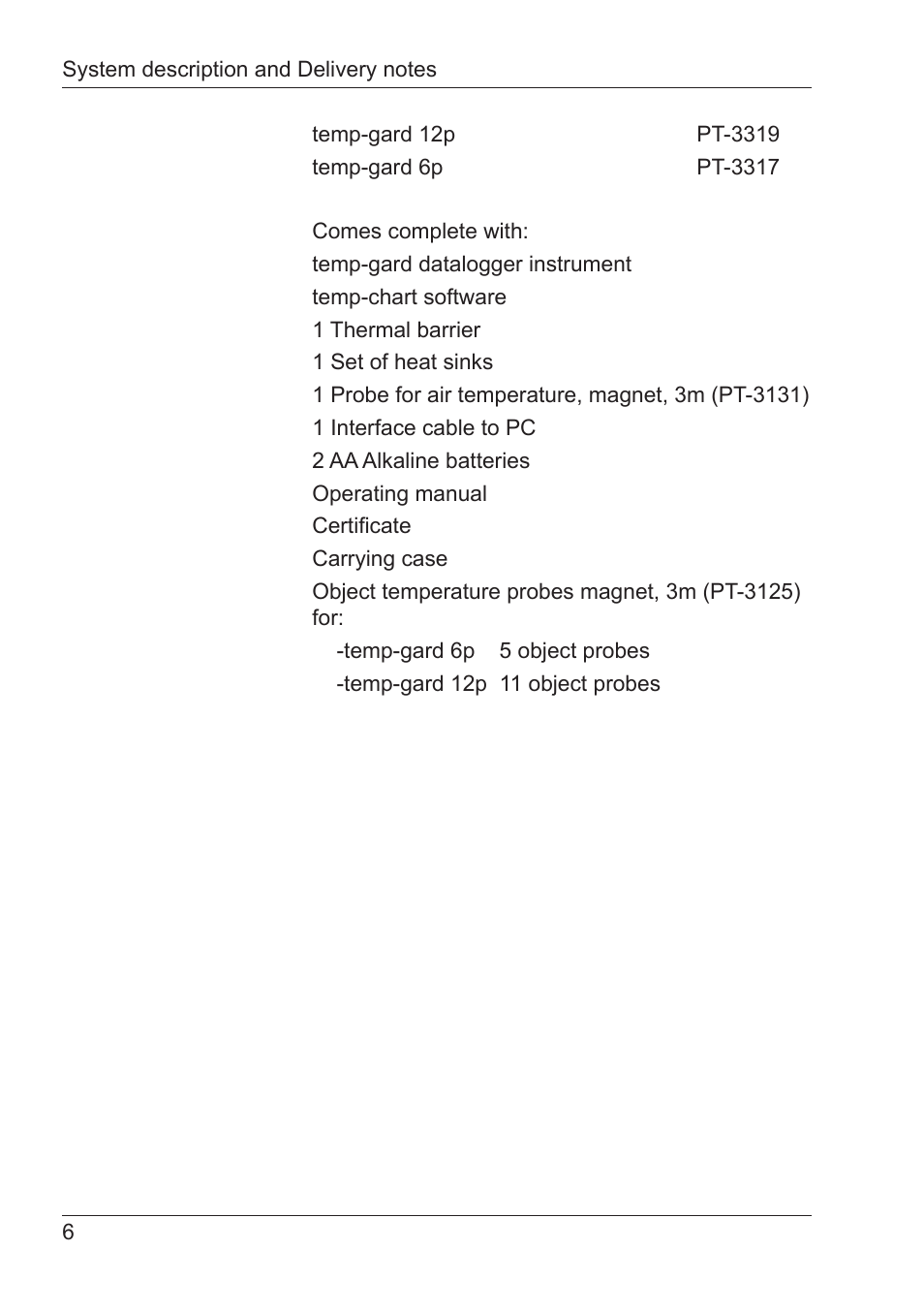 ALTANA Temp-Gard 12p Manual User Manual | Page 7 / 26