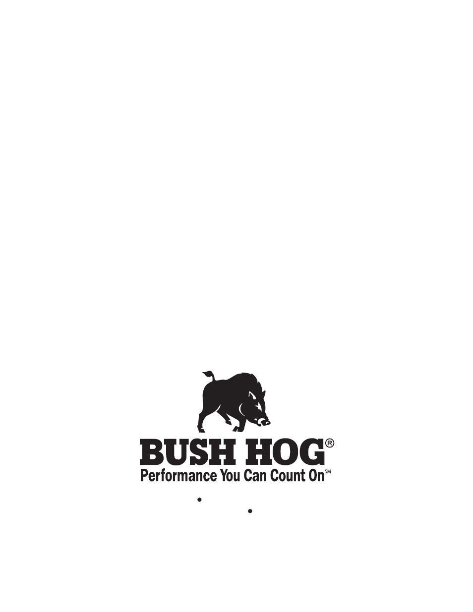 P.o. box 1039 | Bush Hog RTC User Manual | Page 20 / 20