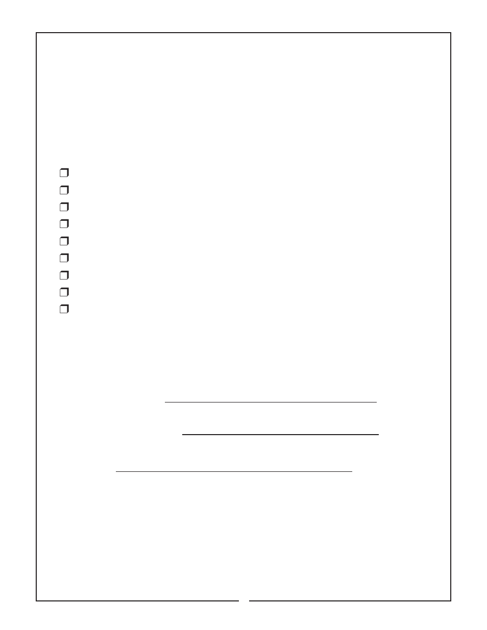 Dealer preparation check list | Bush Hog RTC User Manual | Page 5 / 20