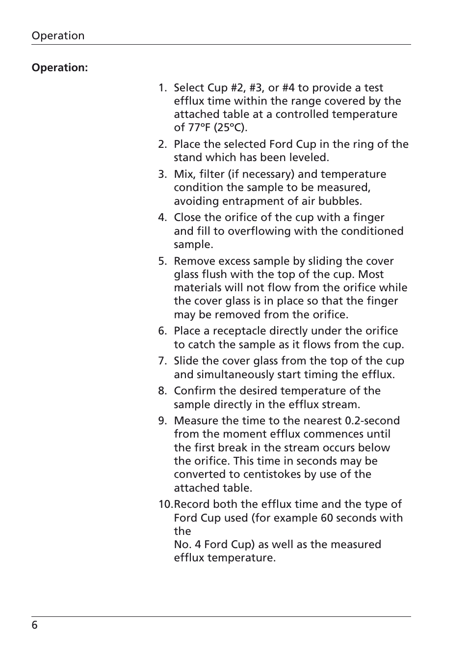 ALTANA Ford Viscosity Cups User Manual | Page 5 / 9