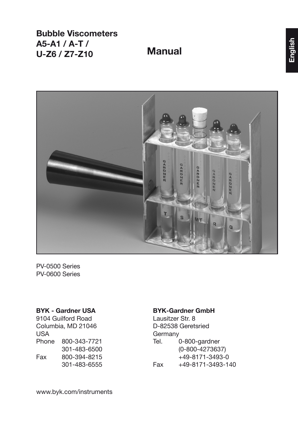 Manual | ALTANA Z7-Z10 Bubble Viscometers User Manual | Page 2 / 12