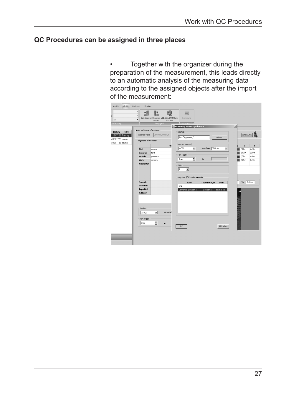 ALTANA Temp-Chart User Manual | Page 28 / 44
