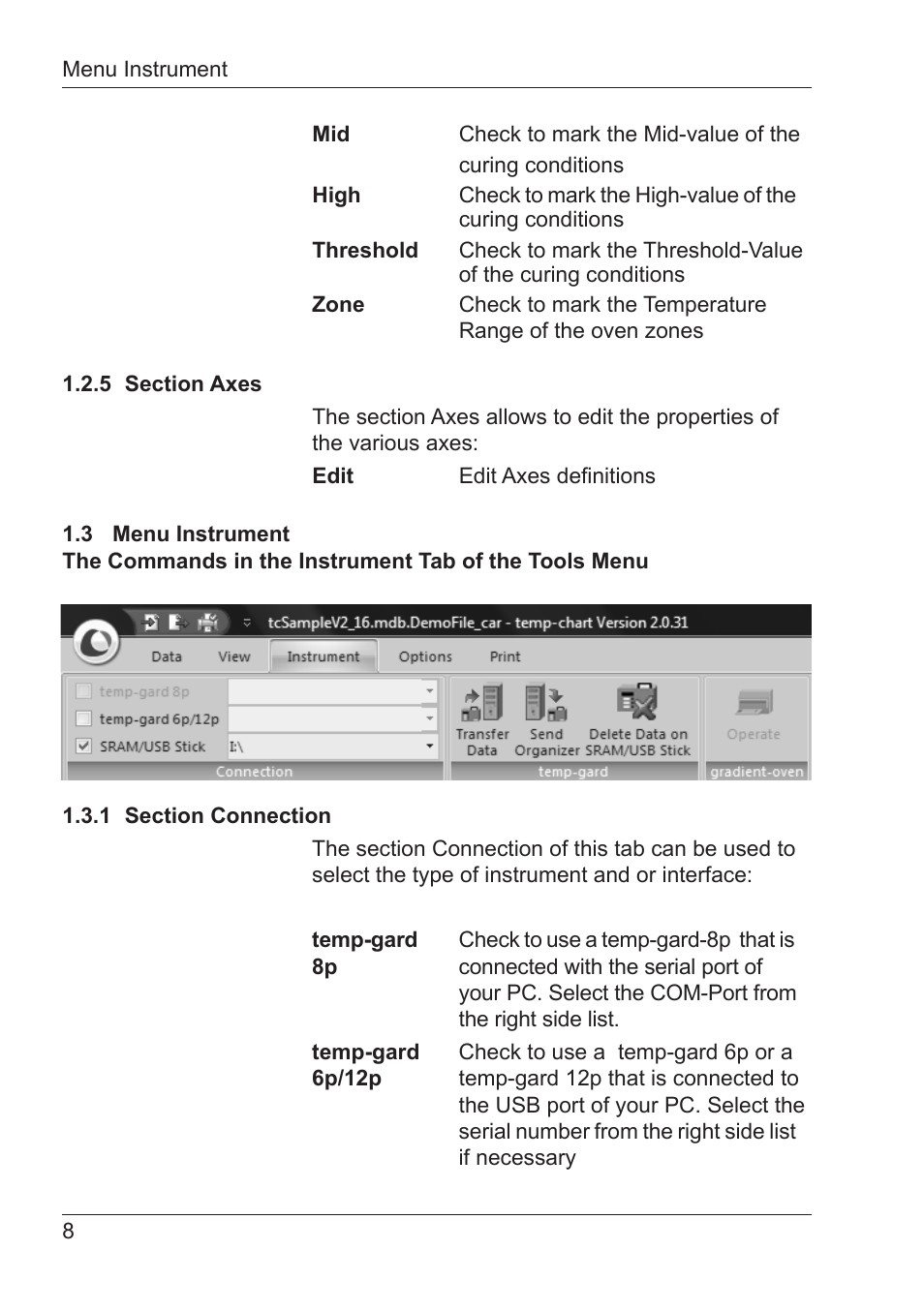 ALTANA Temp-Chart User Manual | Page 9 / 44