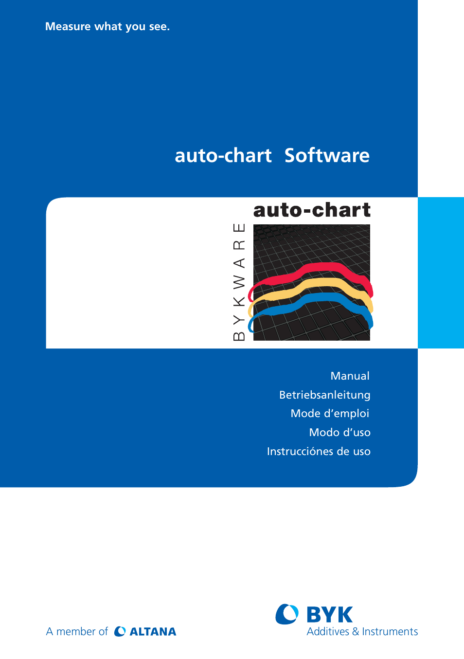 ALTANA Auto-Chart User Manual | 204 pages