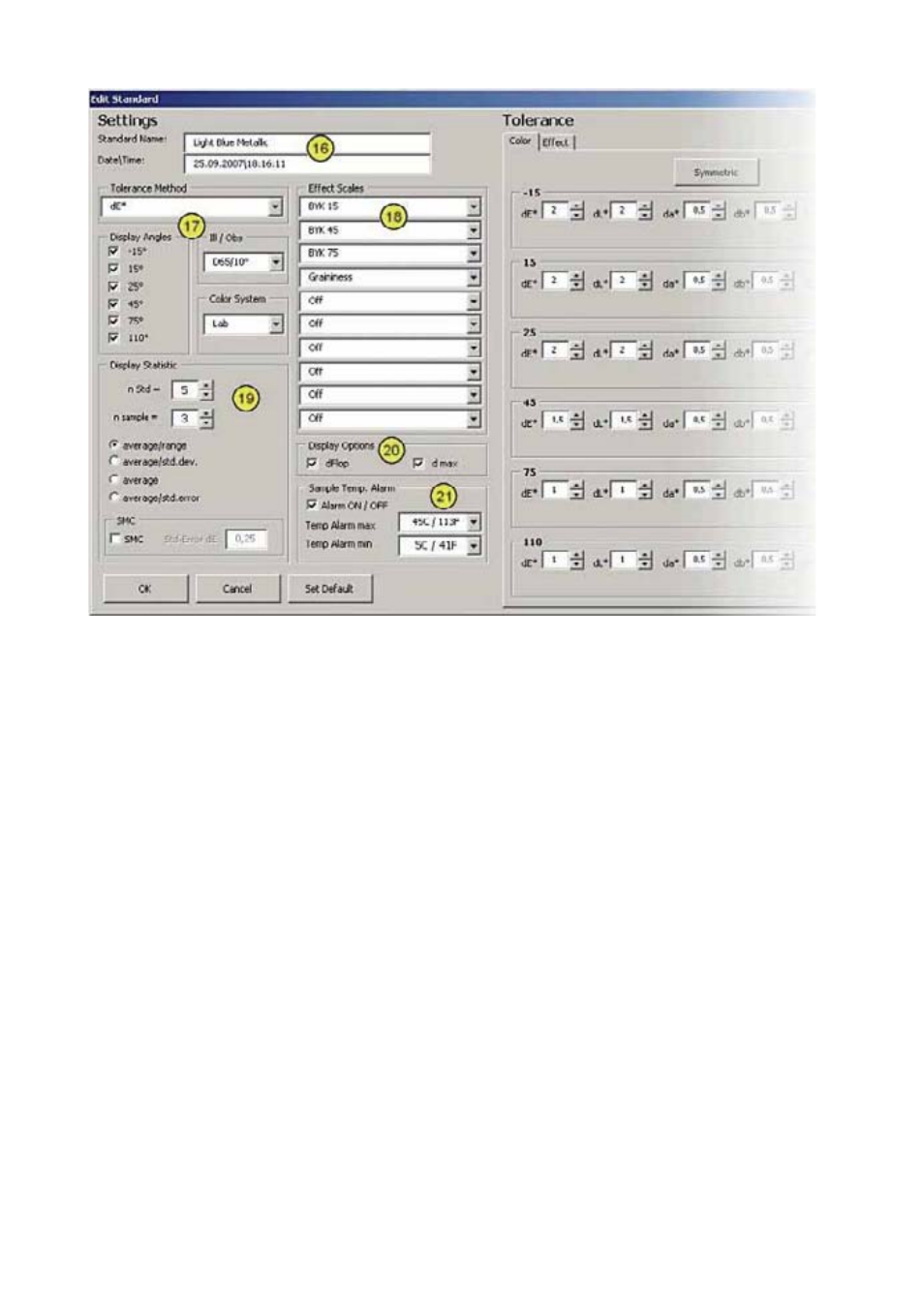 ALTANA Auto-Chart User Manual | Page 117 / 204