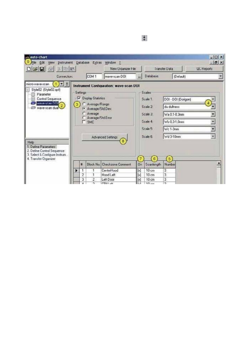 ALTANA Auto-Chart User Manual | Page 128 / 204