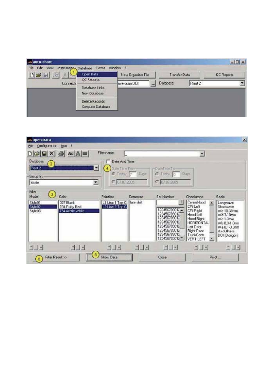 ALTANA Auto-Chart User Manual | Page 135 / 204