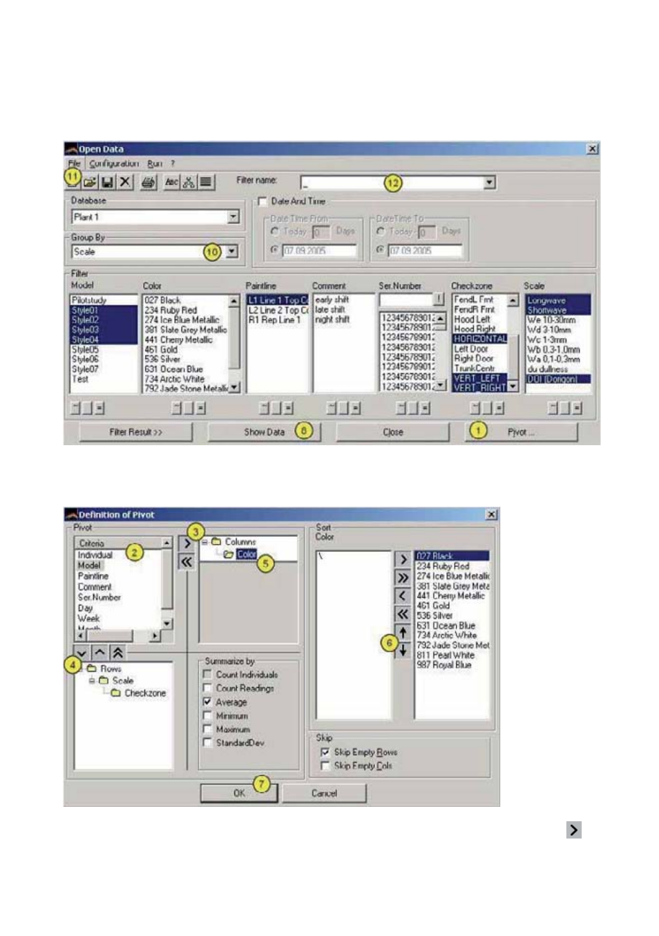 ALTANA Auto-Chart User Manual | Page 137 / 204