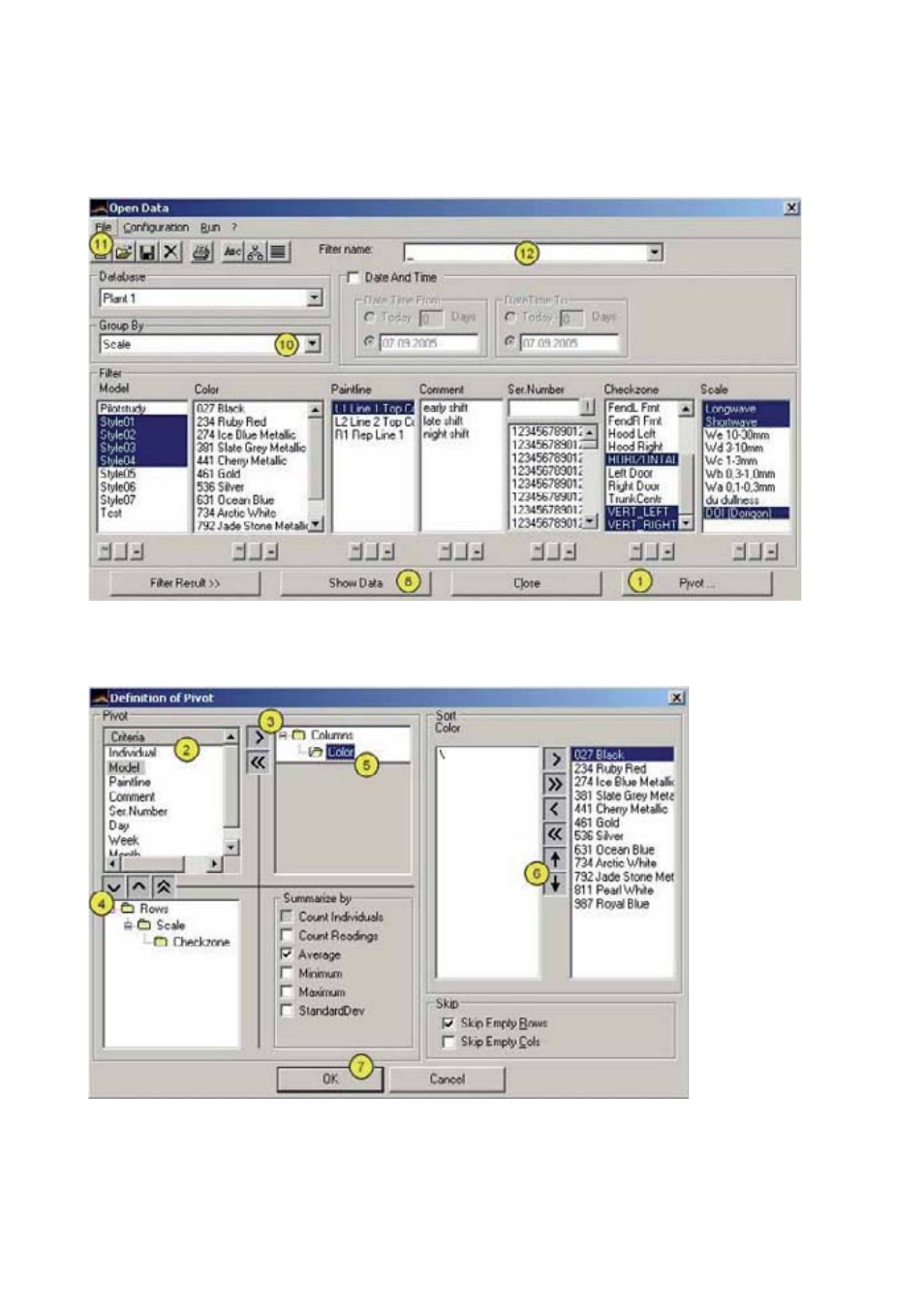 ALTANA Auto-Chart User Manual | Page 177 / 204