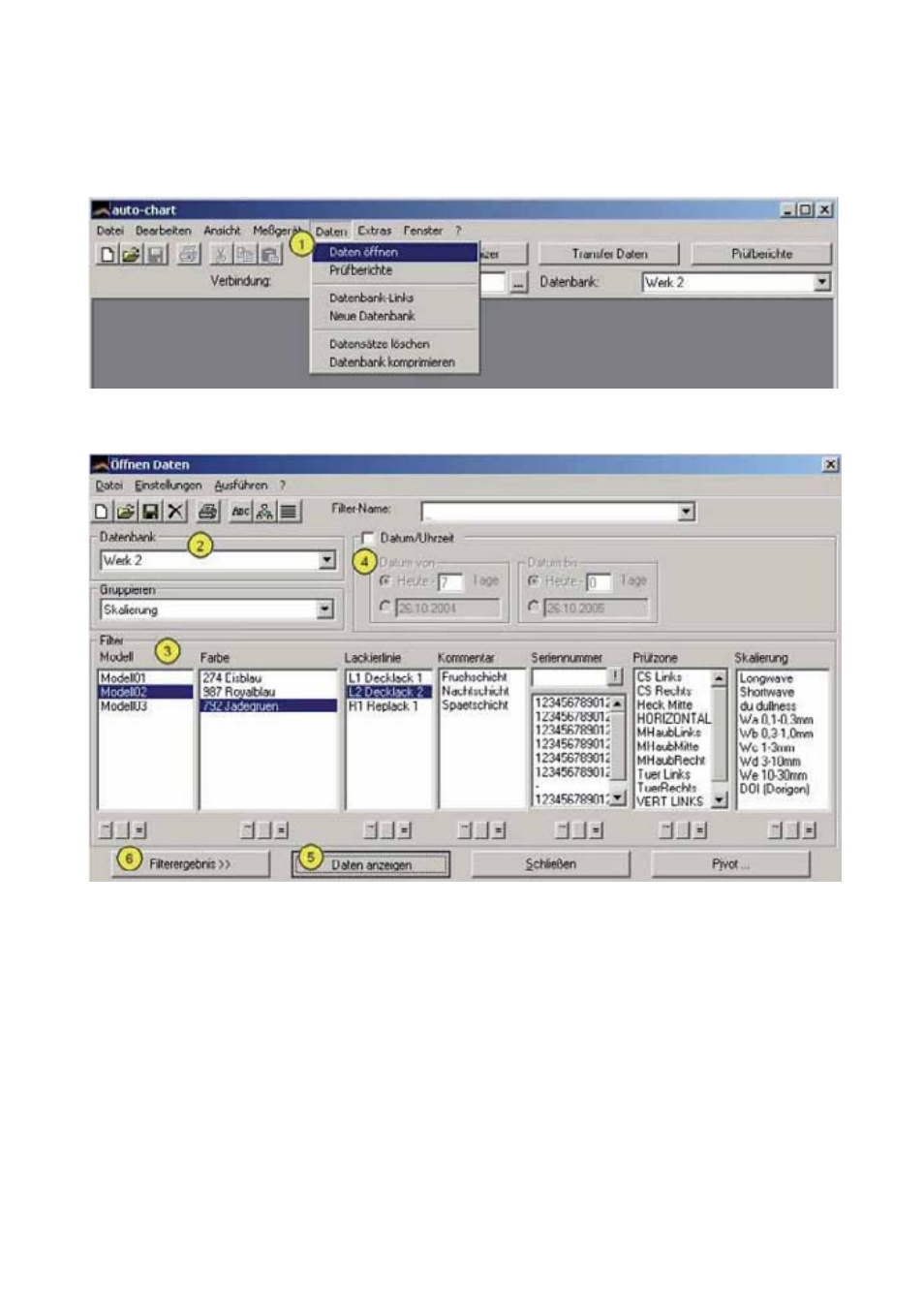 ALTANA Auto-Chart User Manual | Page 55 / 204