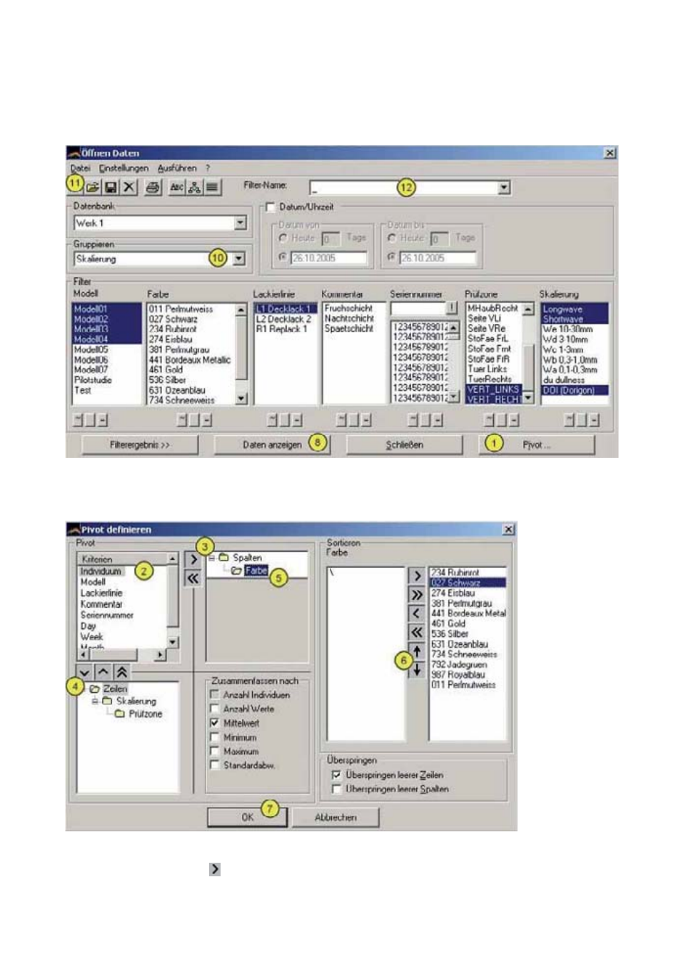 ALTANA Auto-Chart User Manual | Page 57 / 204