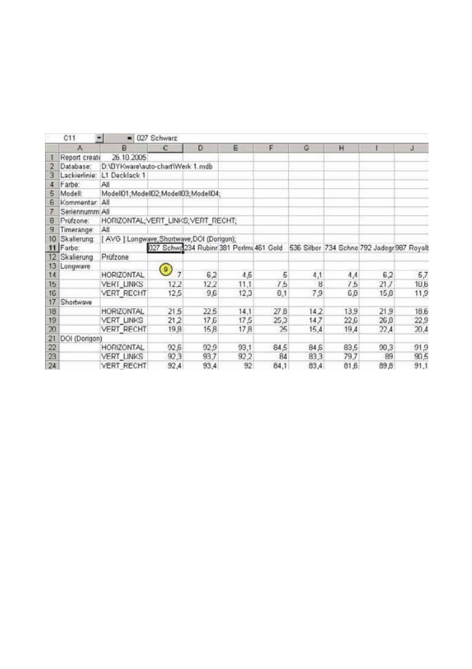 ALTANA Auto-Chart User Manual | Page 58 / 204