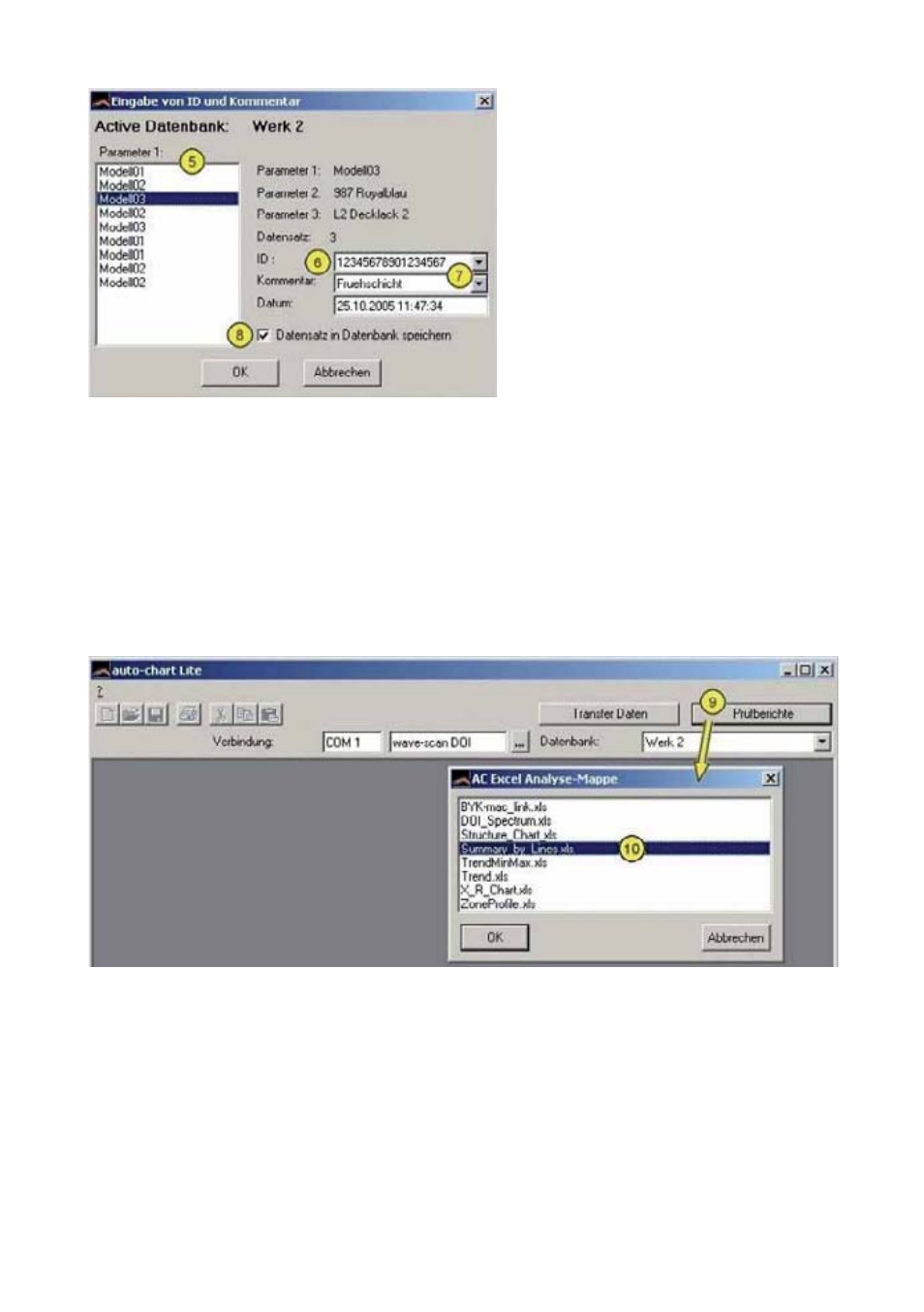 ALTANA Auto-Chart User Manual | Page 80 / 204
