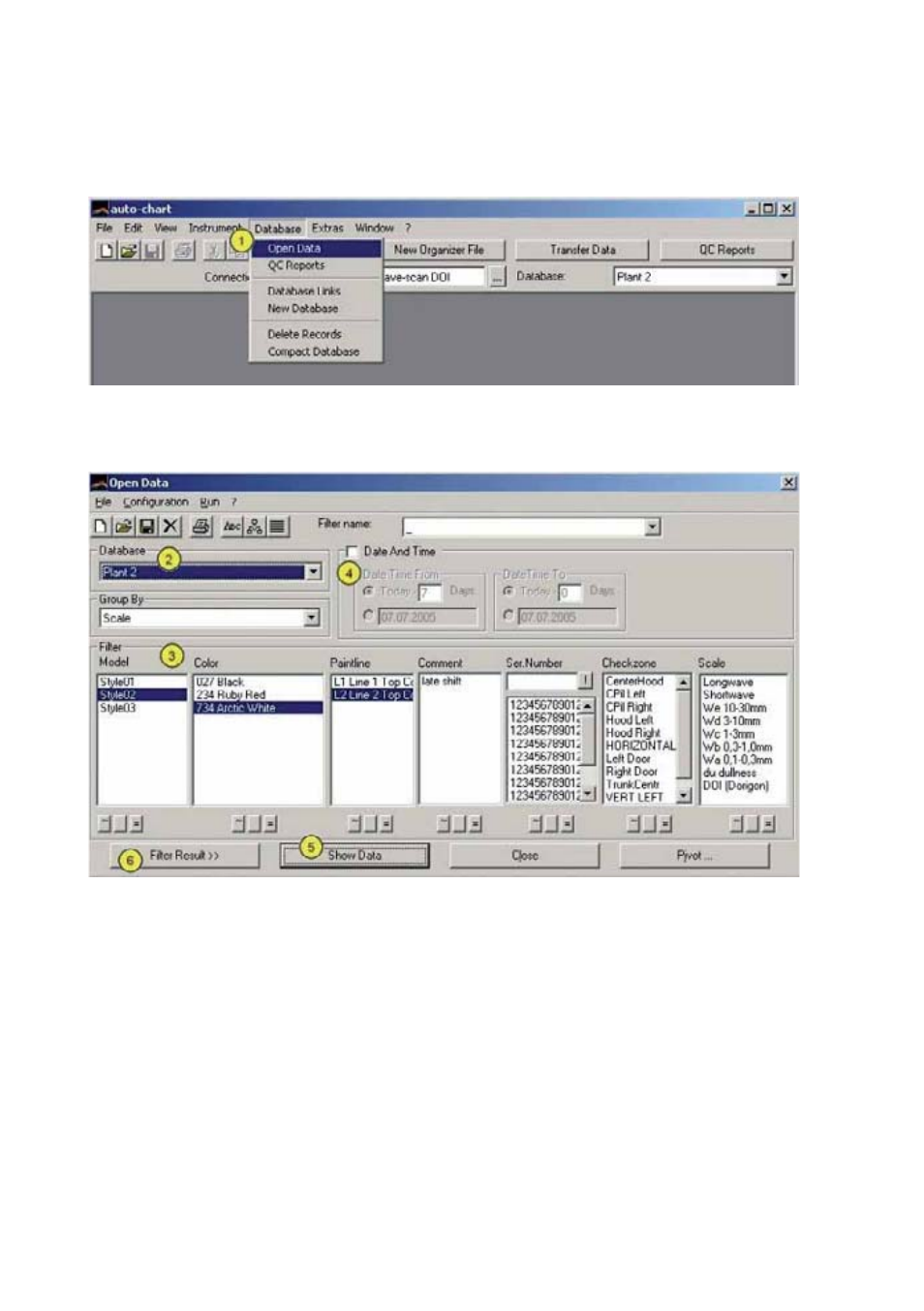 ALTANA Auto-Chart User Manual | Page 95 / 204