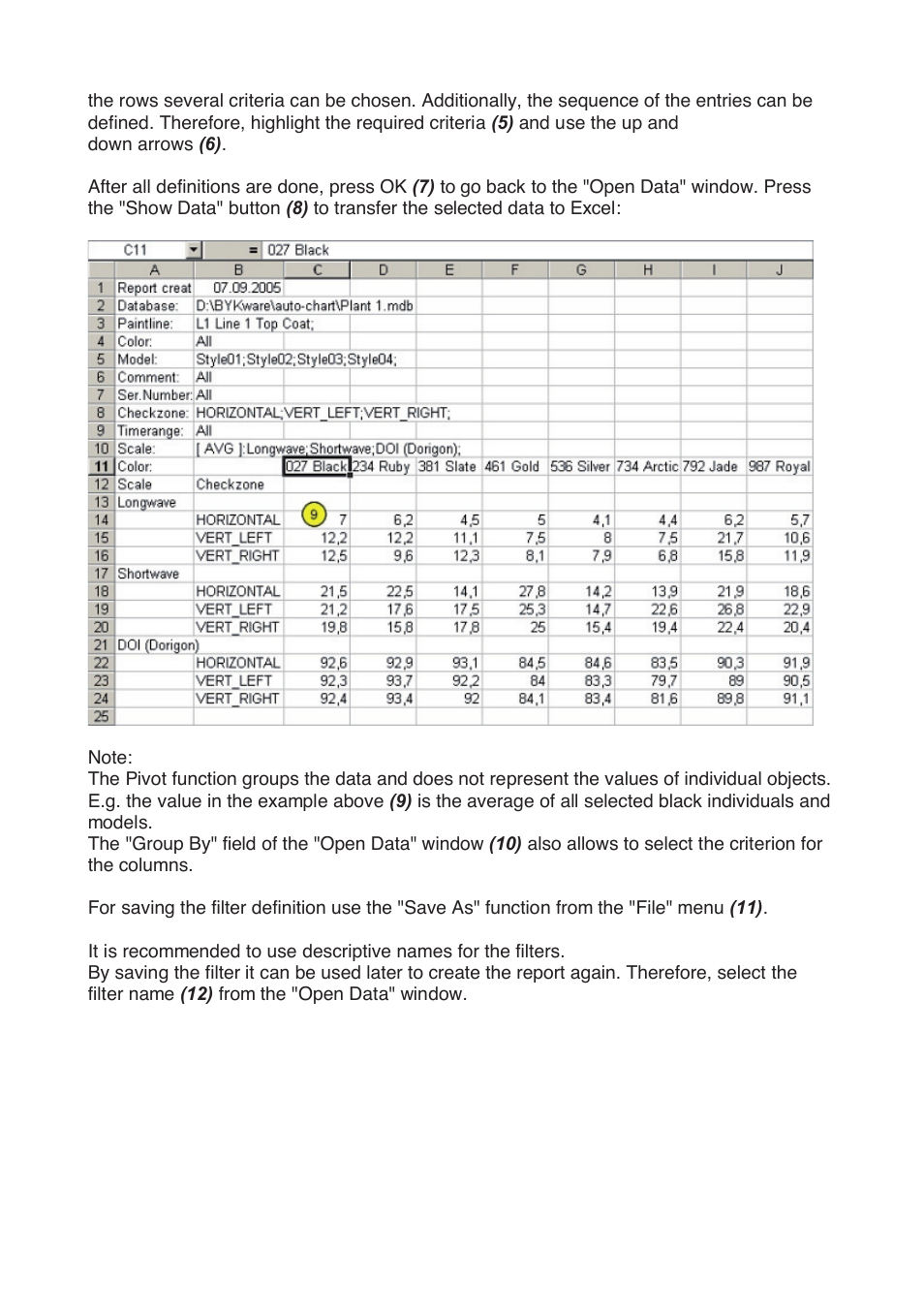ALTANA Smart-Chart User Manual | Page 10 / 24