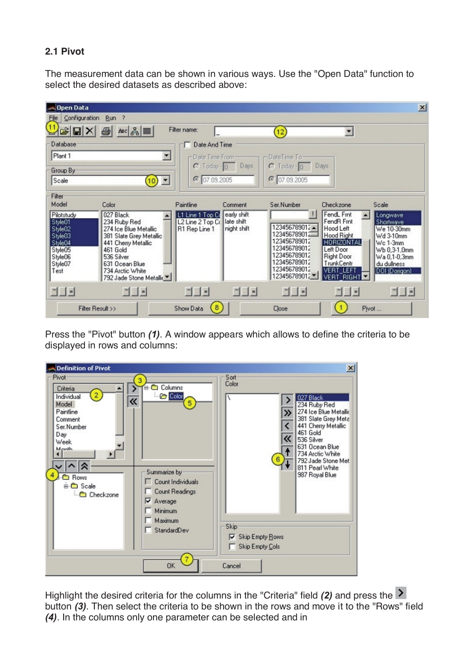 ALTANA Smart-Chart User Manual | Page 9 / 24