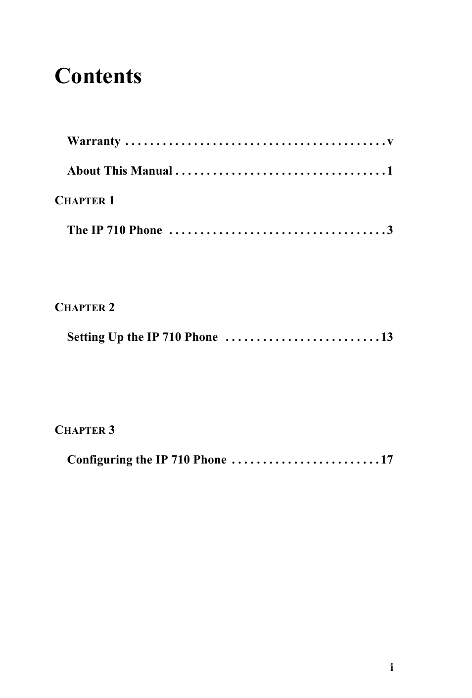 AltiGen IP 710 User Manual | Page 3 / 56