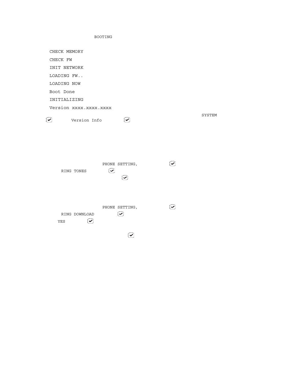 Setting the ring tone, Downloading ring tones, Workgroup status display | 16 for, Distinctive ringing support | AltiGen IP 805 User Manual | Page 20 / 40