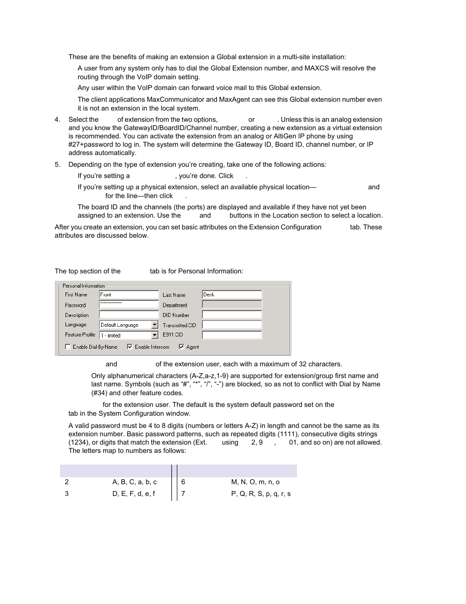 Setting personal information | AltiGen MAXCS 7.0 Update 1 ACM Administration User Manual | Page 193 / 446