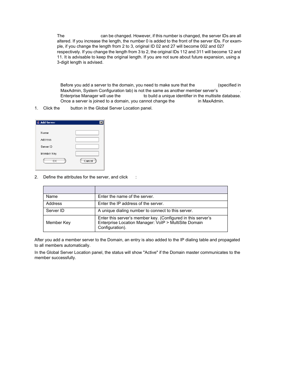 Adding a server to a voip domain | AltiGen MAXCS 7.0 Update 1 ACM Administration User Manual | Page 344 / 446