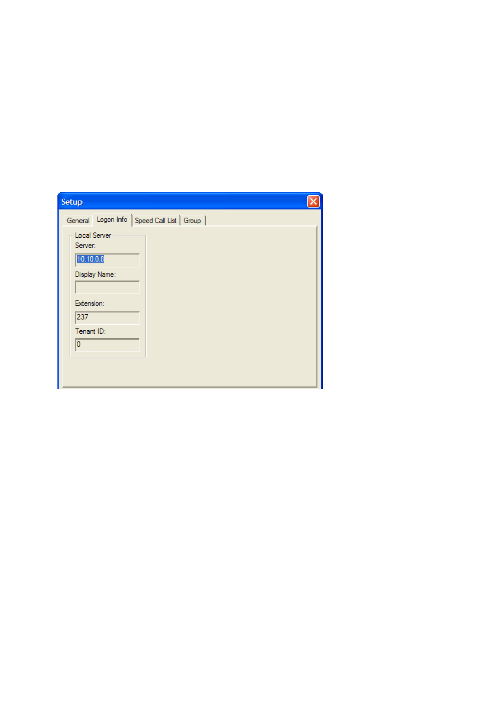 Viewing your server, extension, and tenant id, Setting speed call list entries | AltiGen MAXCS 7.5 AltiConsole User Manual | Page 37 / 44