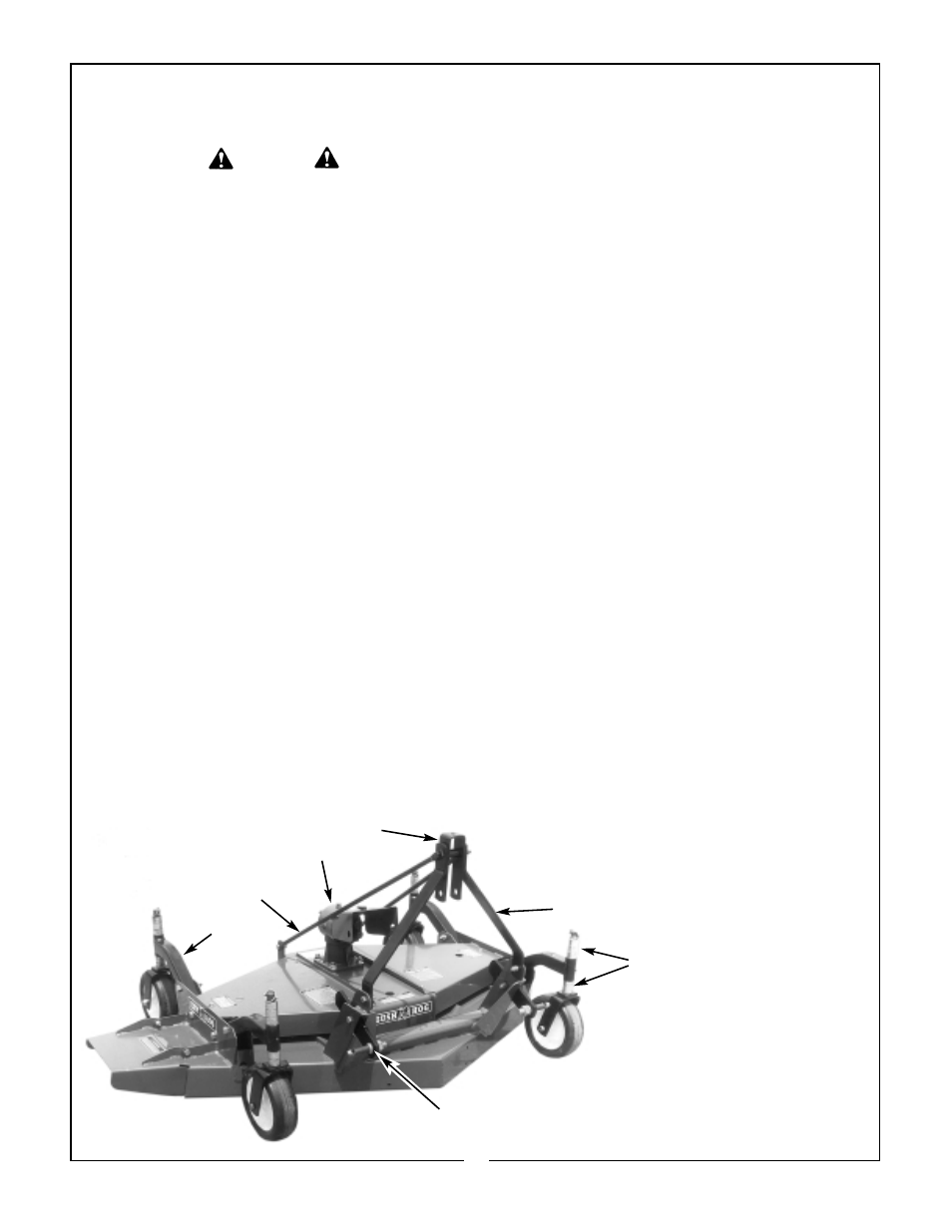 Bush Hog EFM 60 User Manual | Page 16 / 20