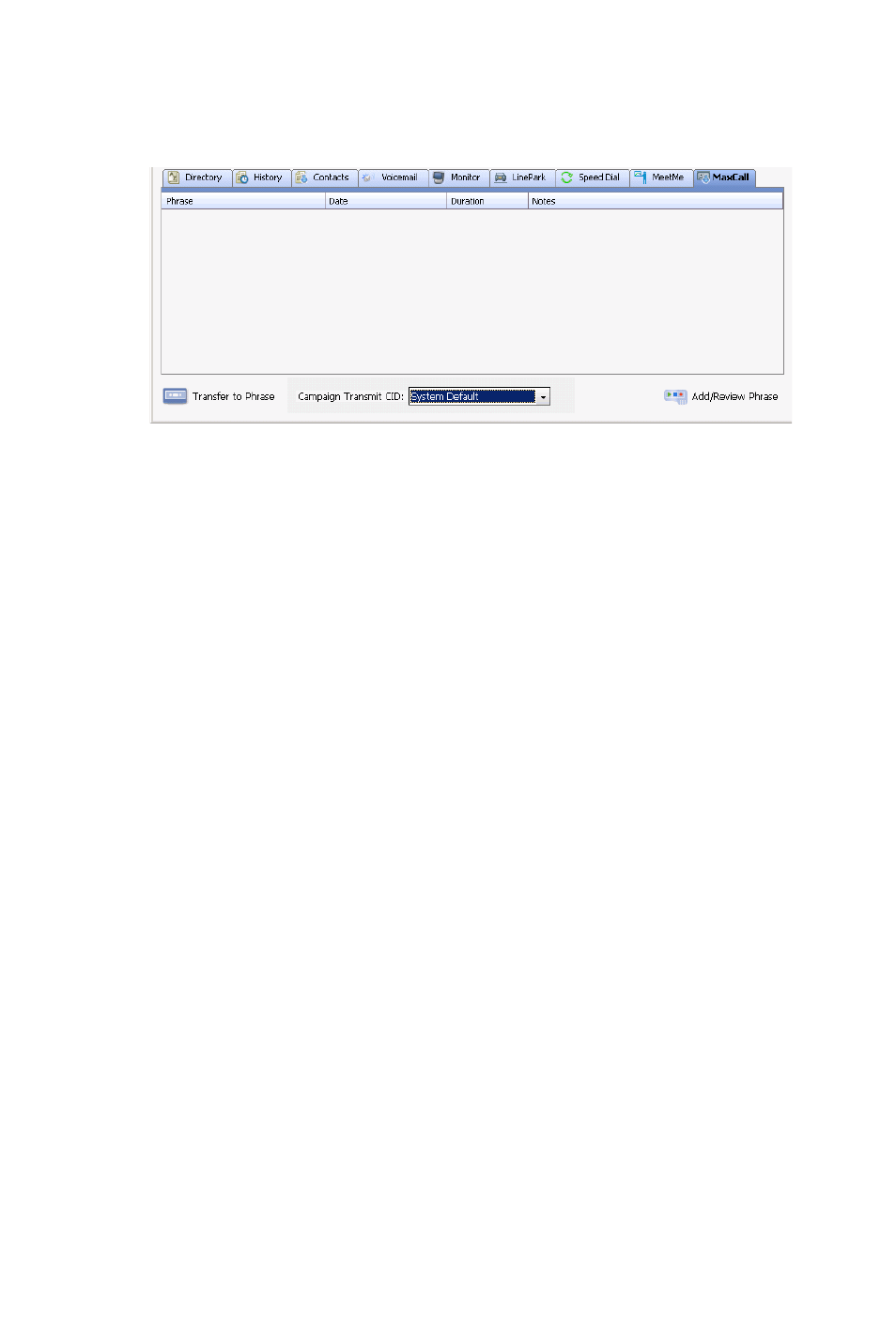 Using a phrase, Recording a phrase | AltiGen MAXCS 7.5 MaxOutlook User Manual | Page 72 / 79