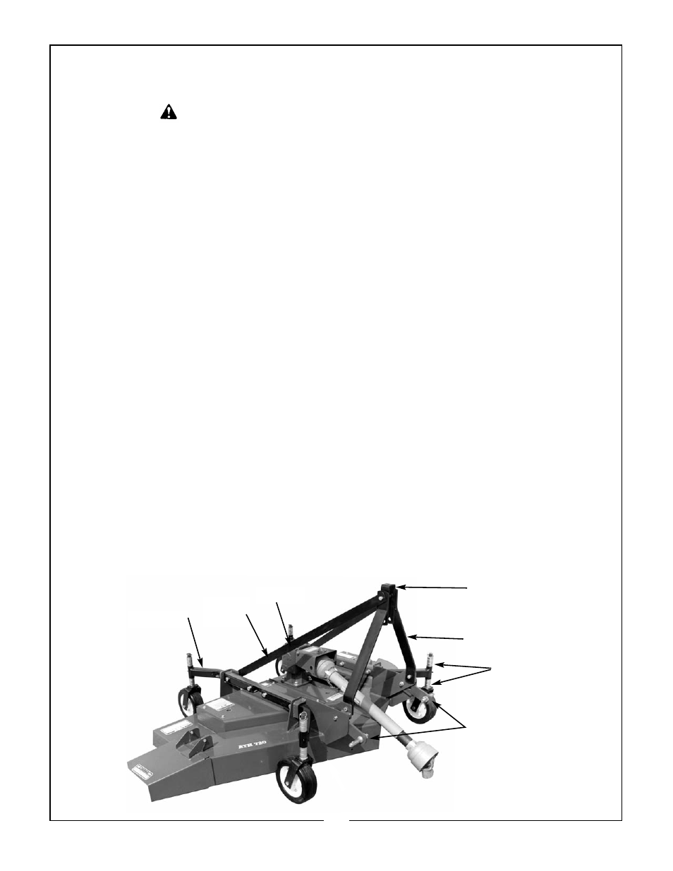 Bush Hog FTH 600 User Manual | Page 15 / 20