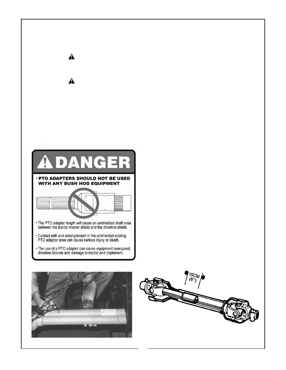Bush Hog FTH 600 User Manual | Page 9 / 20