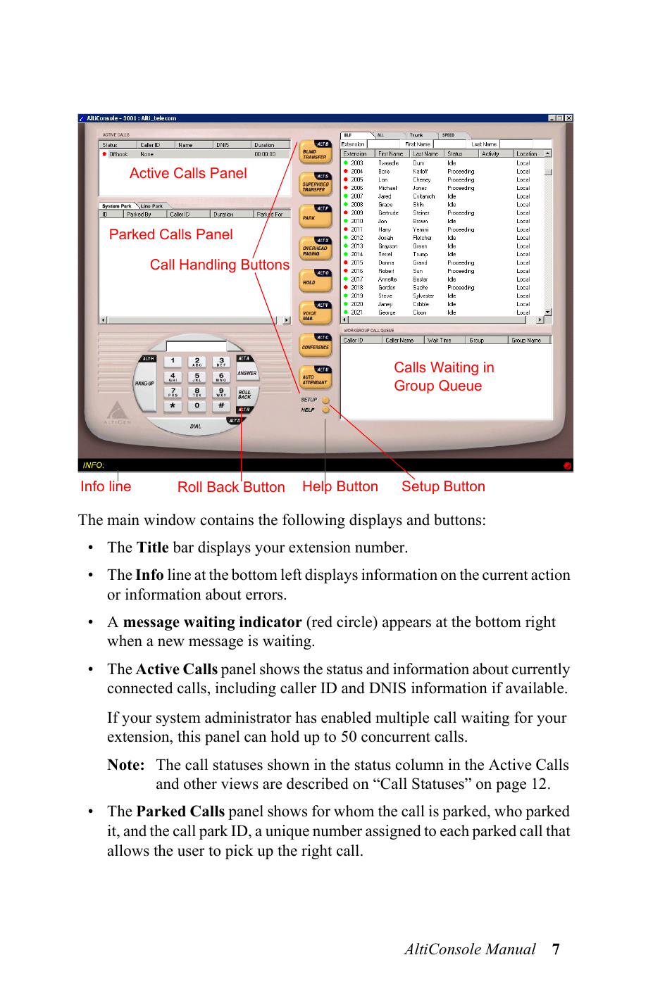 AltiGen MAXCS 7.0 Update 1 AltiConsole User Manual | Page 11 / 44