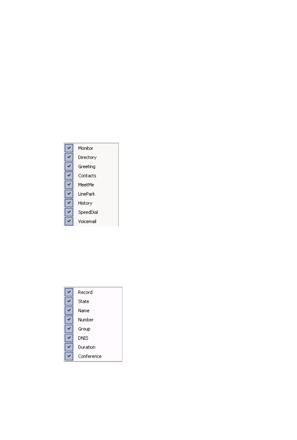 Customizing the display | AltiGen MAXCS 7.0 Update 1 MaxCommunicator User Manual | Page 24 / 87