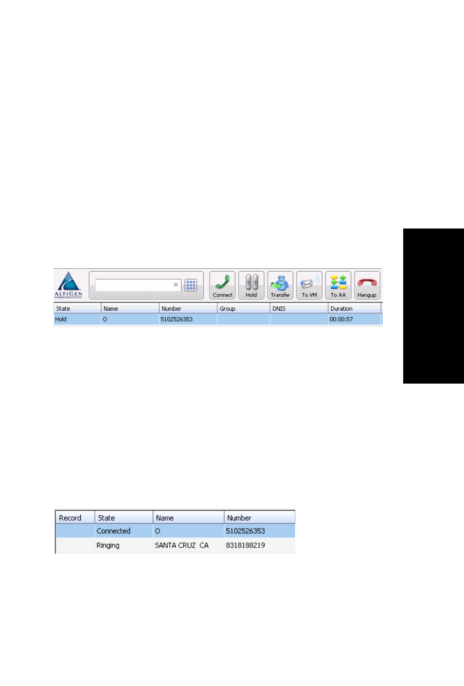 Redialing, Placing calls on hold, Using call waiting | AltiGen MAXCS 7.0 Update 1 MaxCommunicator User Manual | Page 33 / 87