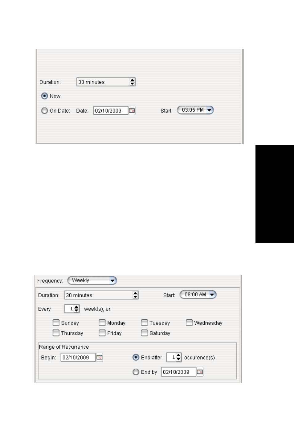 Weekly meeting | AltiGen MAXCS 7.0 Update 1 MaxCommunicator User Manual | Page 43 / 87