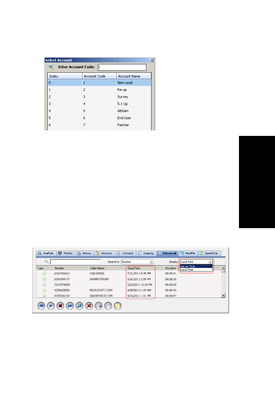 Using voice mail | AltiGen MAXCS 7.0 Update 1 MaxCommunicator User Manual | Page 49 / 87
