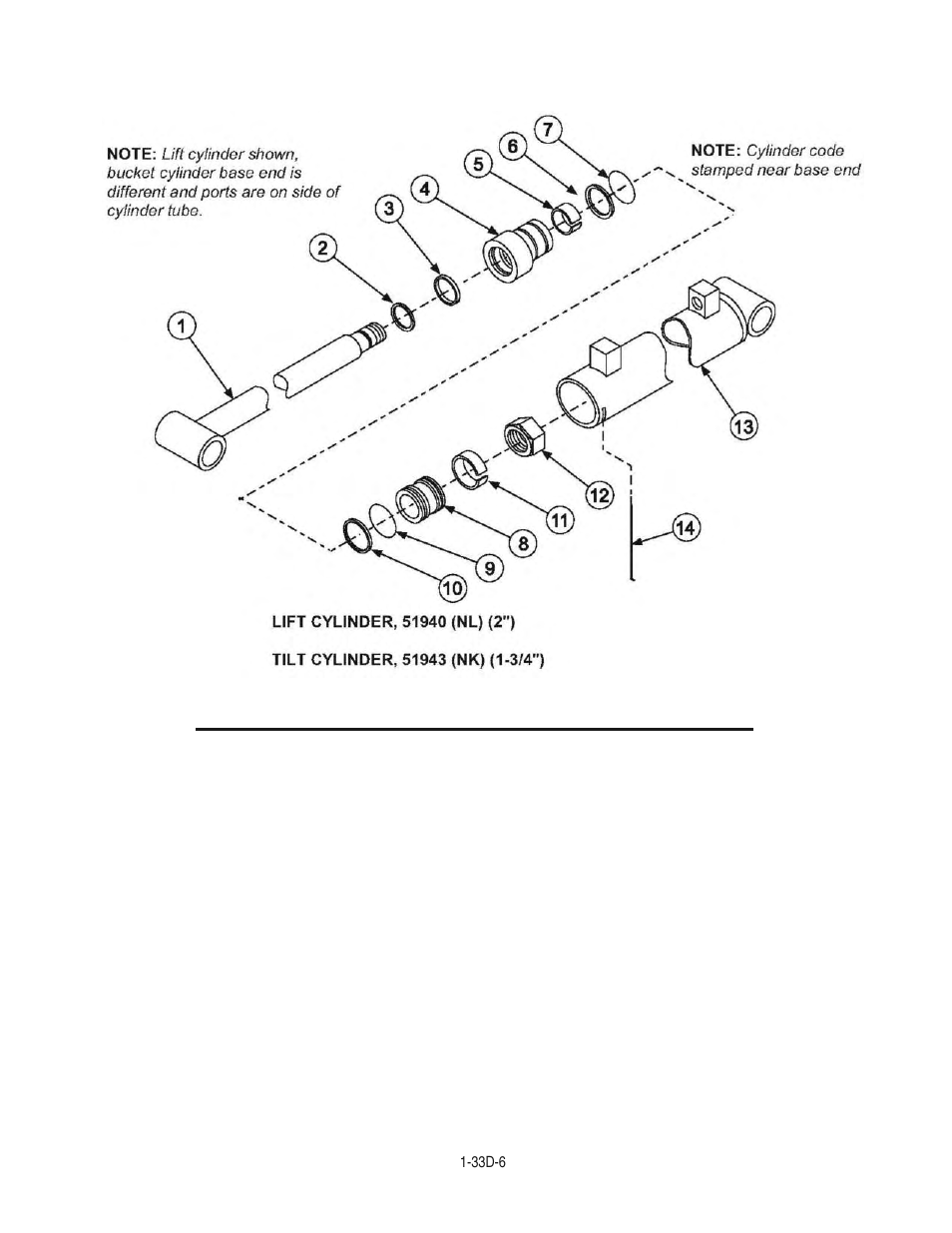 Lift & tilt cylinder | Bush Hog 2297 User Manual | Page 65 / 125