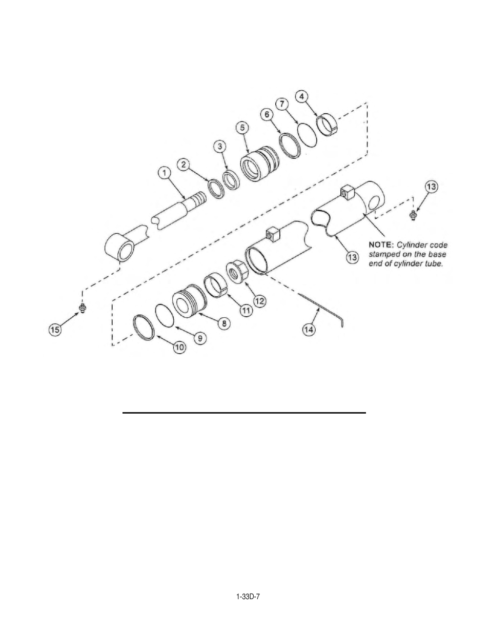 Hydraulic cylinder - lift | Bush Hog 2297 User Manual | Page 66 / 125