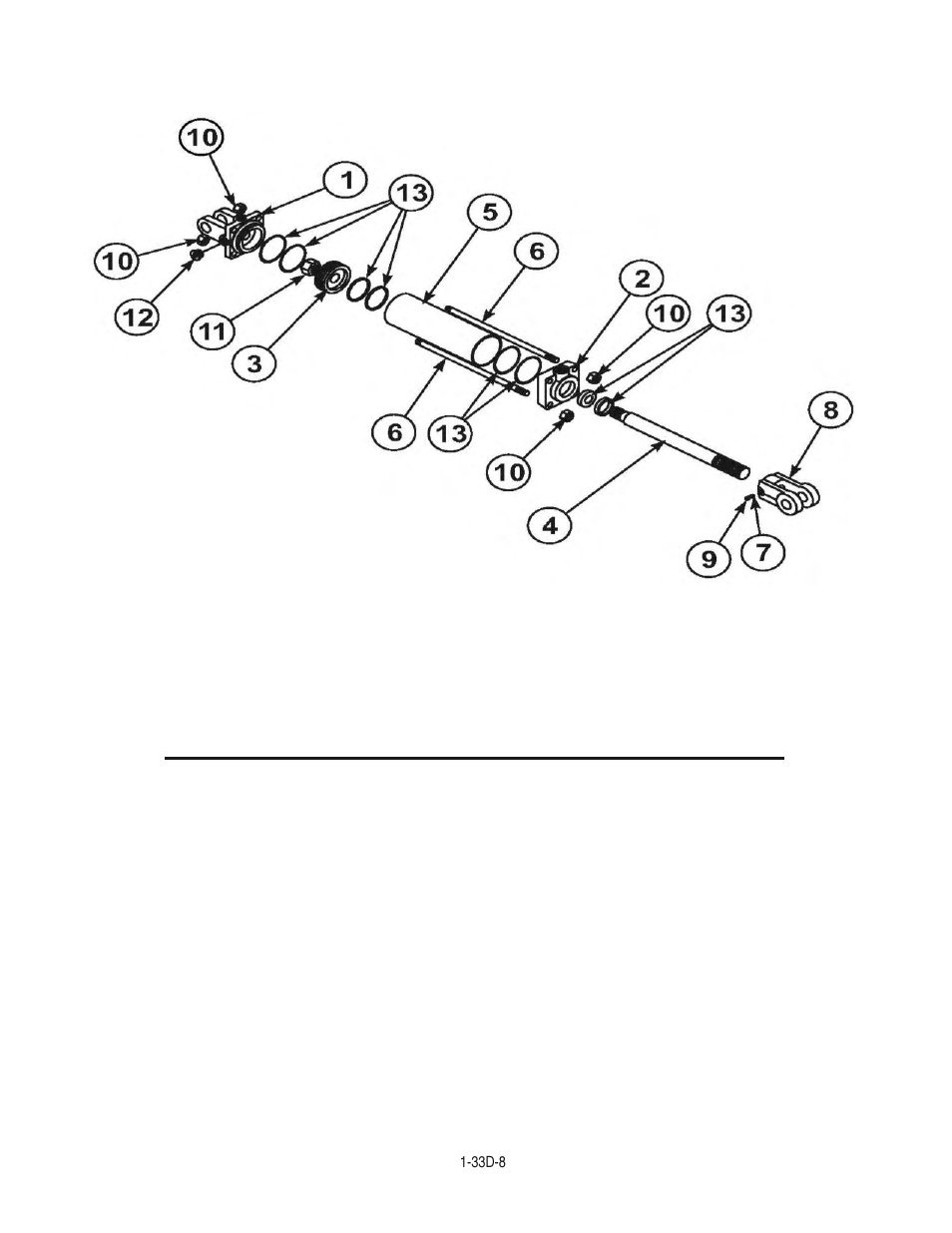Hydraulic cylinder - brush grapple | Bush Hog 2297 User Manual | Page 67 / 125