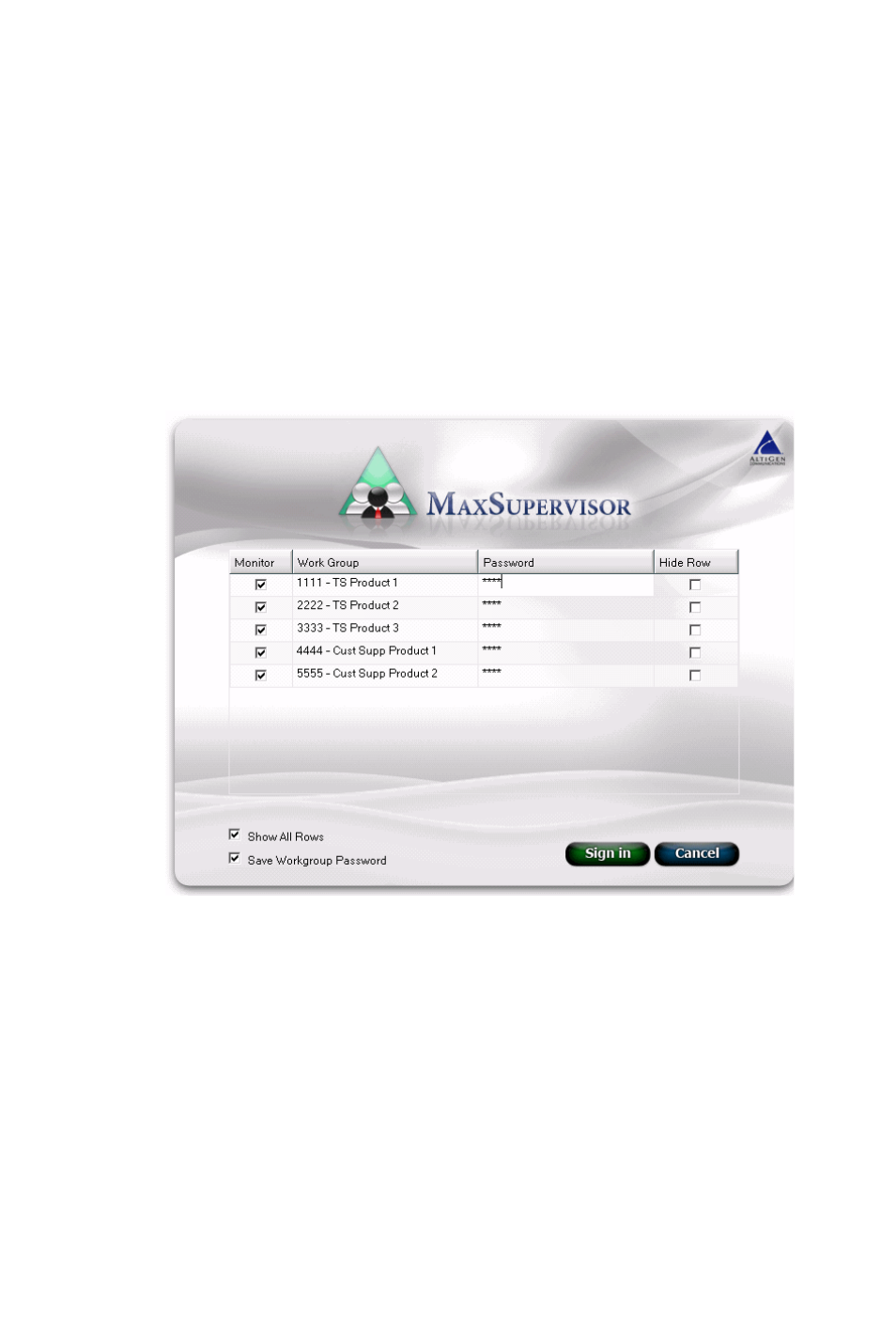 AltiGen MAXCS 7.0 Update 1 MaxSupervisor User Manual | Page 12 / 42