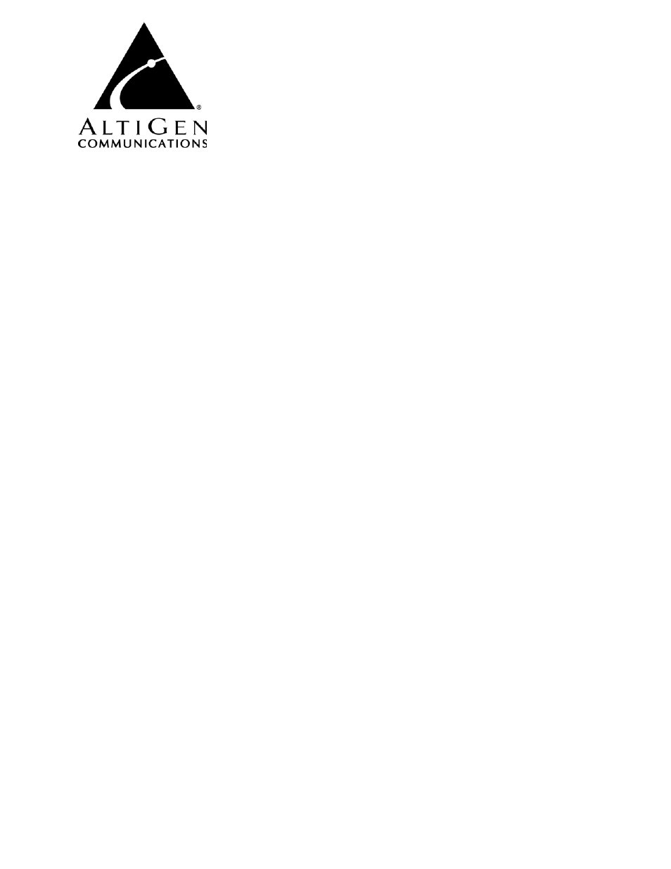 AltiGen MAXCS 7.0 Update 1 Telephony Hardware User Manual | 68 pages