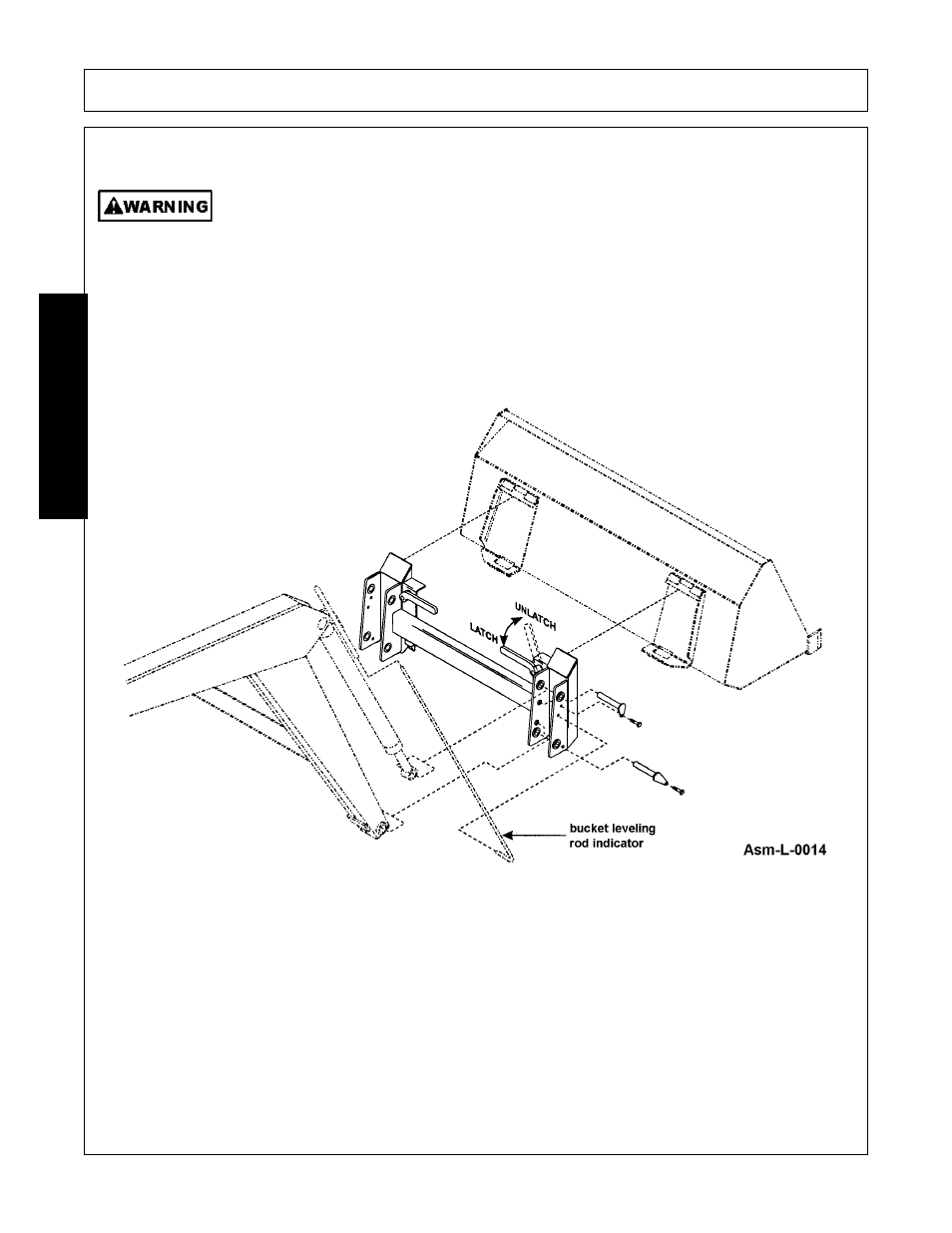 Installing quick attach device, Installing quick attach device -8, Assembly | Assembl y | Bush Hog 2387 User Manual | Page 44 / 104