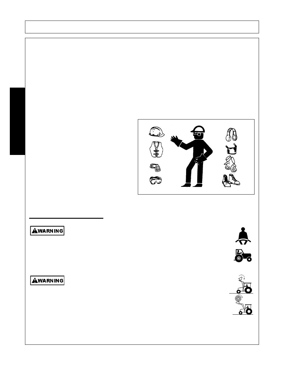 Tractor requirements, Tractor requirements -6, Operation | Opera t ion | Bush Hog 2387 User Manual | Page 52 / 104