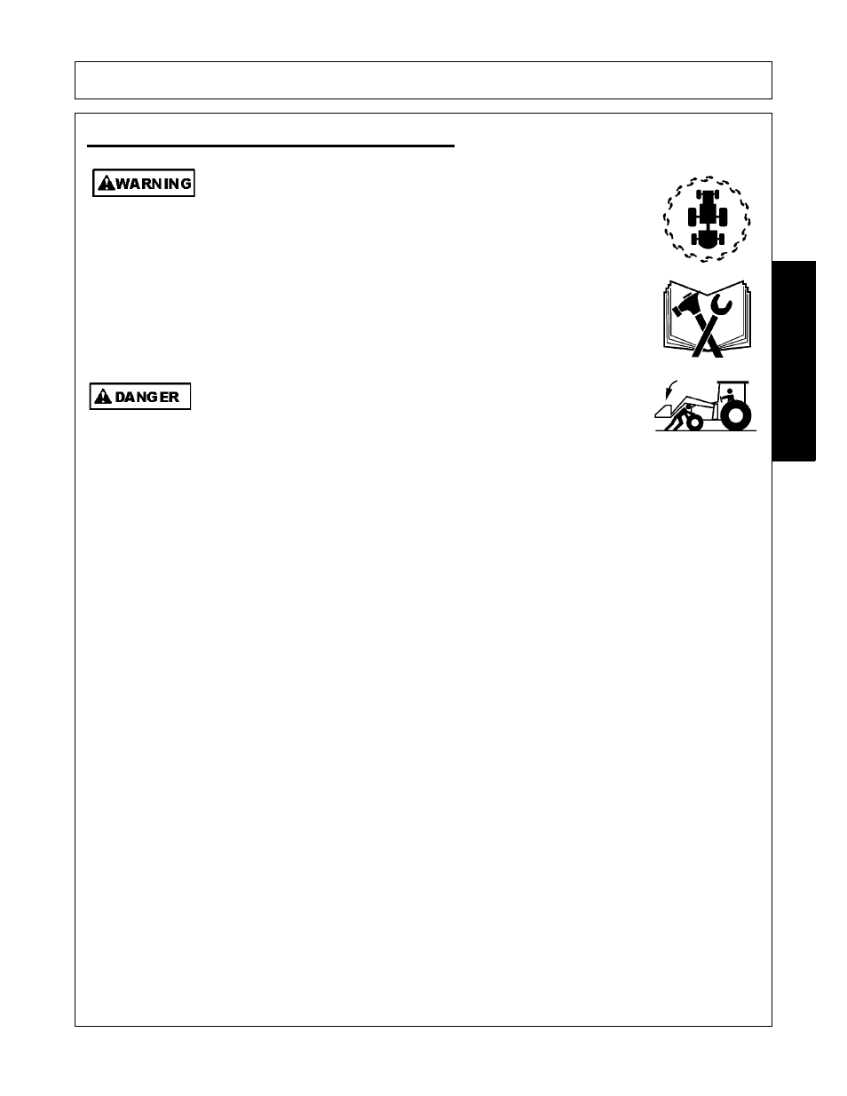 Pre-operation inspection and service, Pre-operation inspection and service -11, Operation | Opera t ion | Bush Hog 2387 User Manual | Page 57 / 104