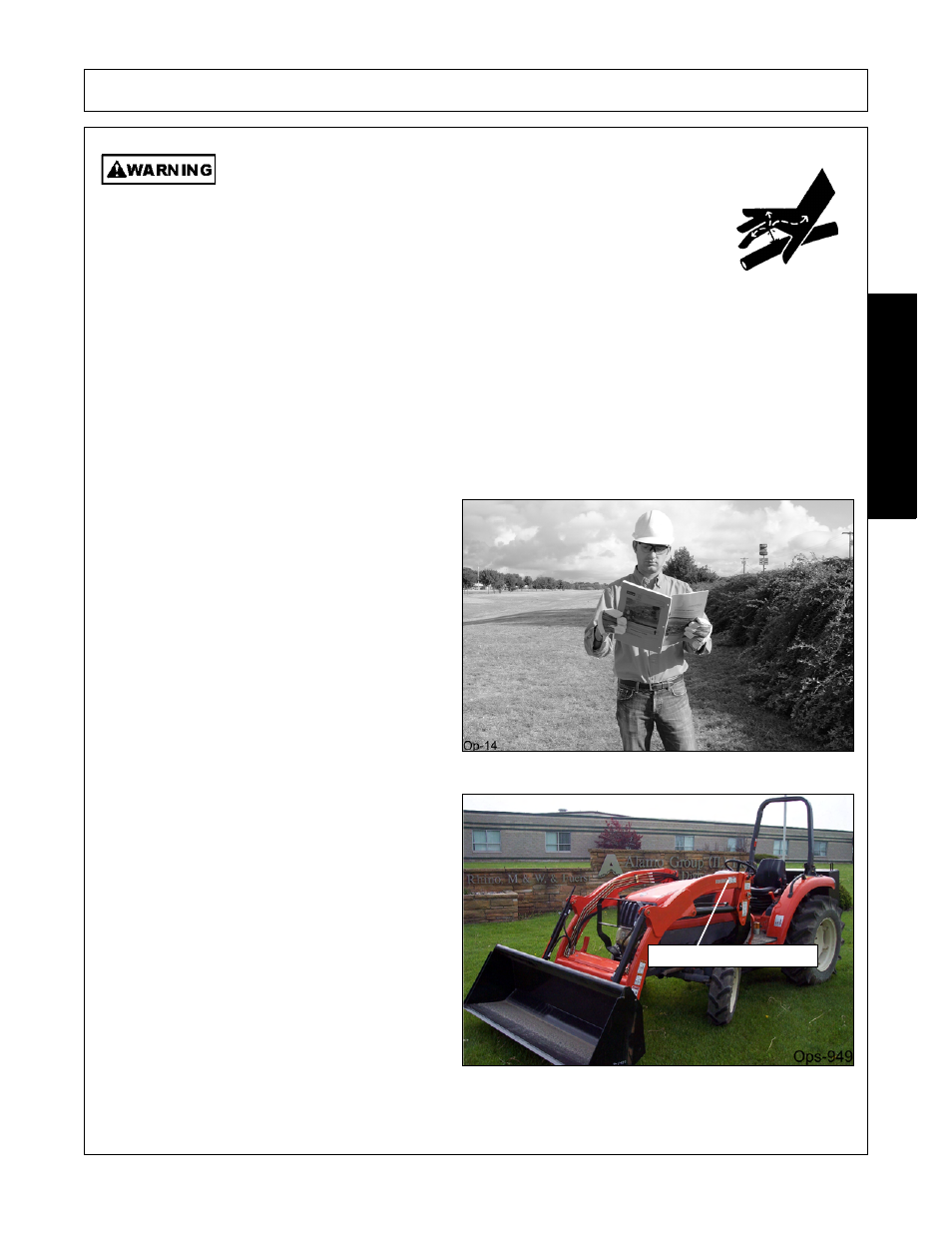 Operation, Opera t ion | Bush Hog 2387 User Manual | Page 59 / 104
